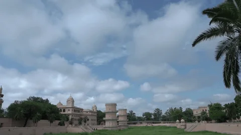 Historic Qila Mubarak interiors in Patiala